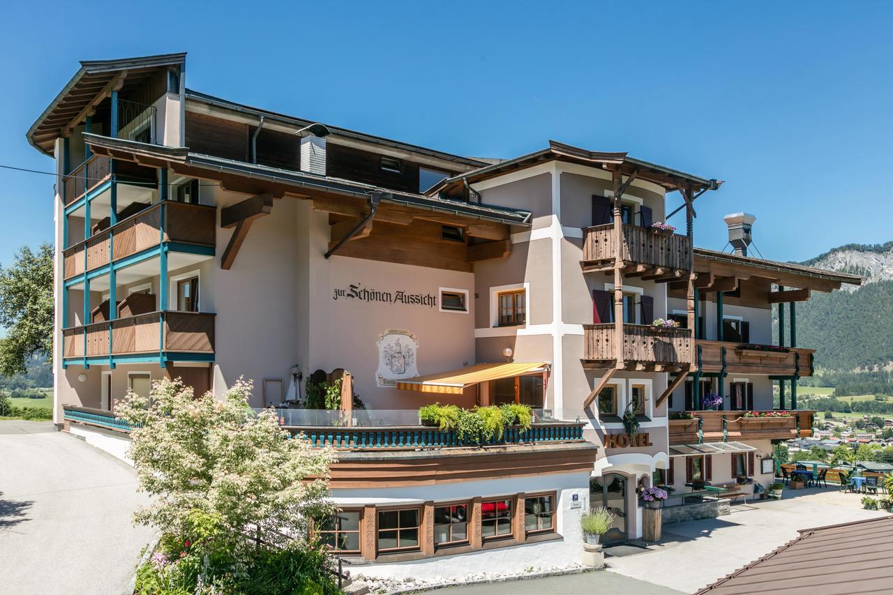 Hotel-Gasthof Zur Schoenen Aussicht Sankt Johann in Tirol Exteriör bild