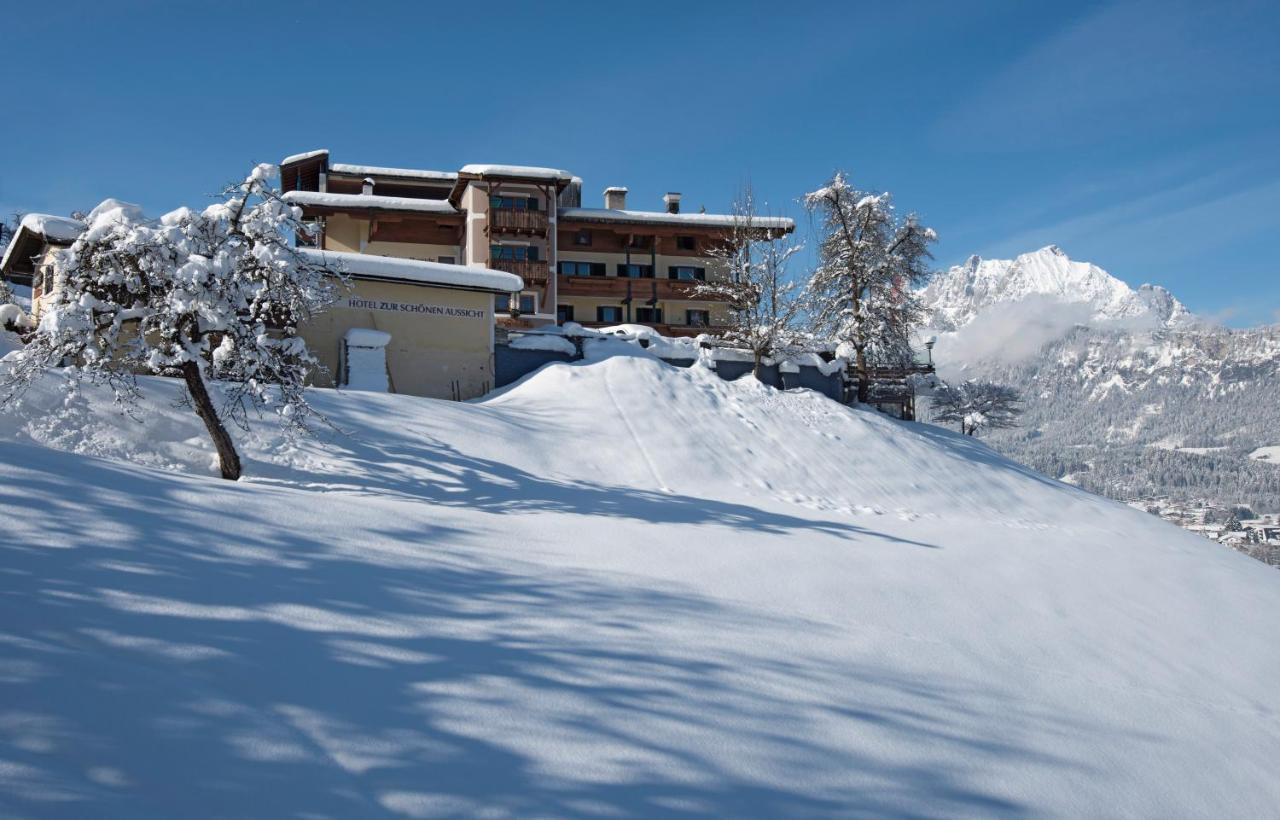 Hotel-Gasthof Zur Schoenen Aussicht Sankt Johann in Tirol Exteriör bild