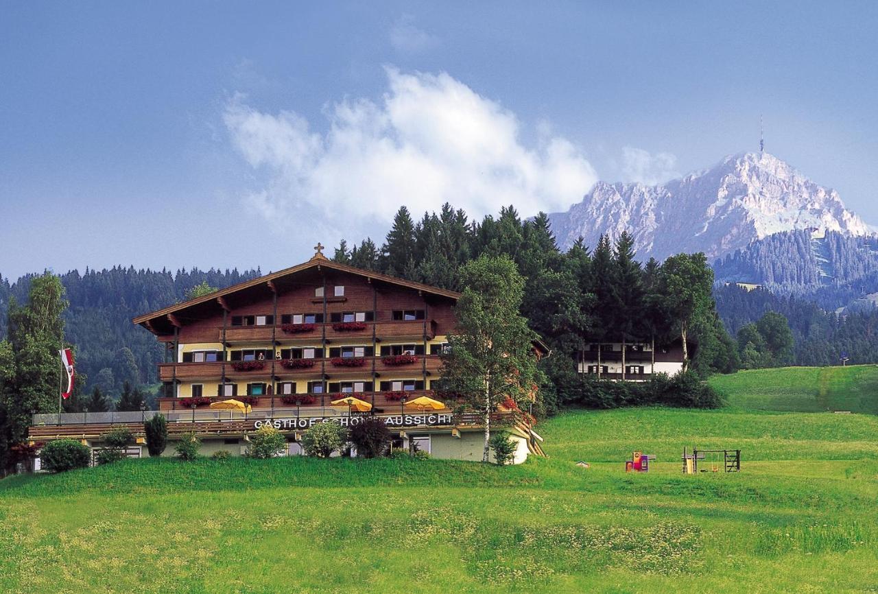 Hotel-Gasthof Zur Schoenen Aussicht Sankt Johann in Tirol Exteriör bild